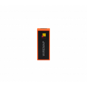 Cable tester with length measurement, one remote identifier